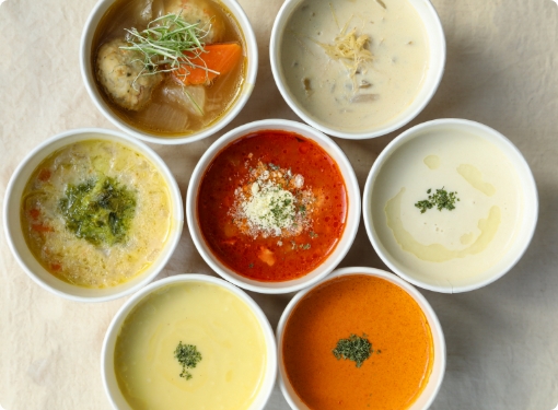 スープ単品・セット各種