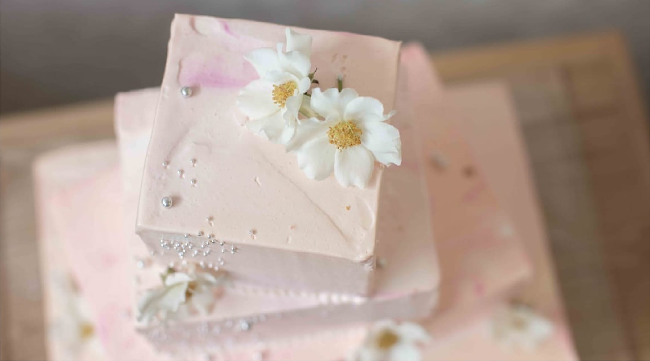 Wedding cake dessert